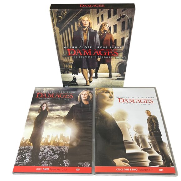 Damages TV Series DVD Seasons 2, 3, 4, Pre-owned - Picture 10 of 11